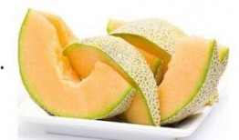 吃黄河蜜瓜上火